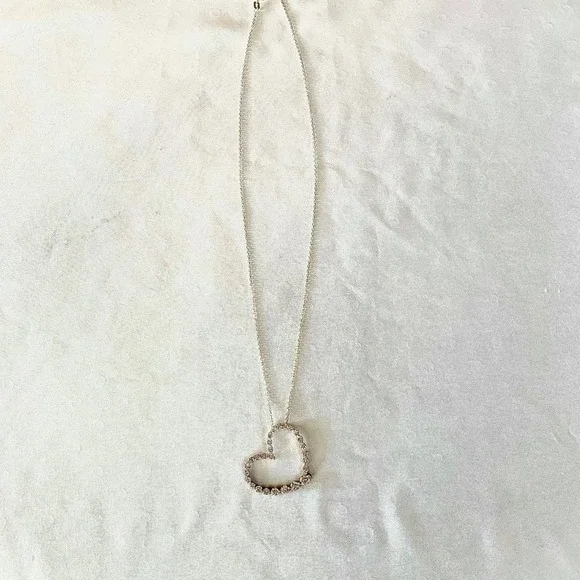 Sterling Silver heart necklace - Picture 6 of 12